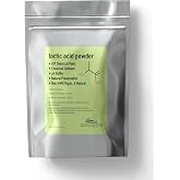 Talsen Chemicals Lactic Acid Powder Lactic Acid Food and Cosmetics Grade DIY Lactic Acid Peel for Skin Moisturizing 4 Ounce (Pack of 1)