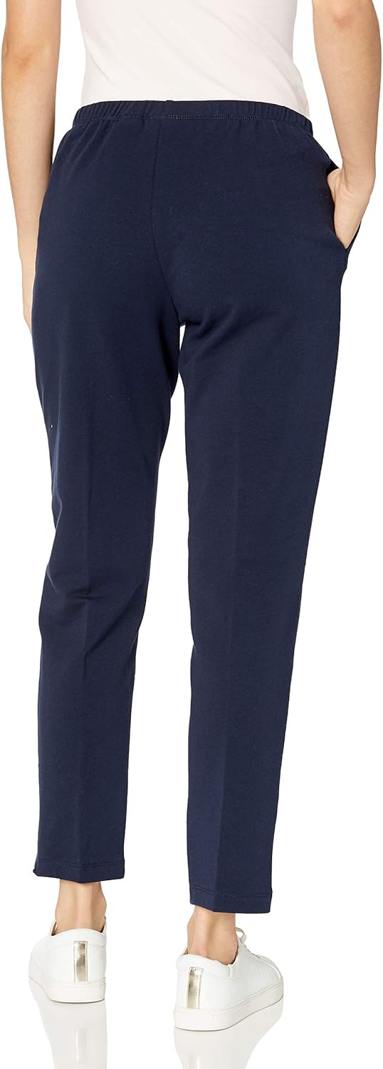 Ruby Rd. Women's Petite Pull-on Stretch French Terry Pants at  Women’s Clothing store