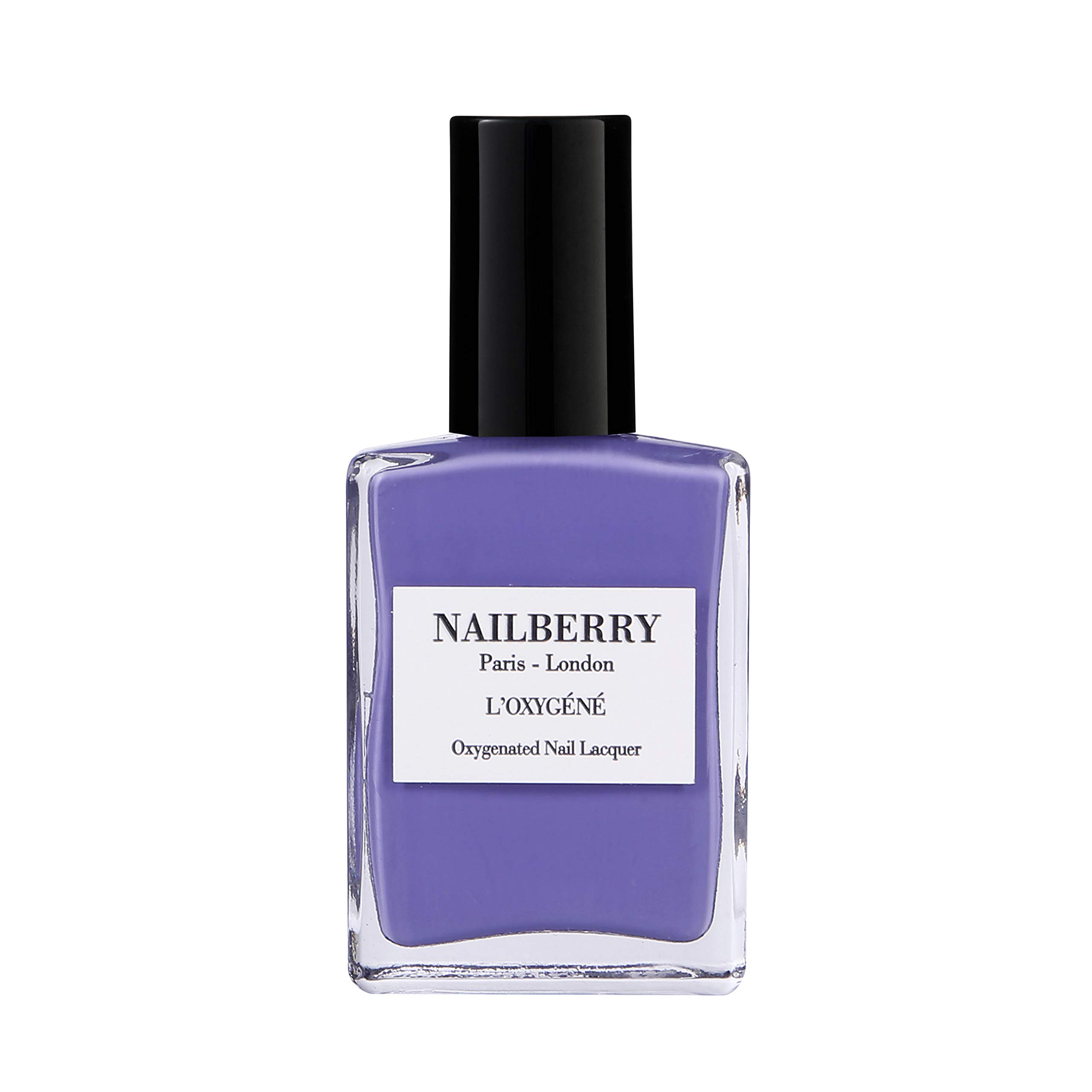 Nailberry L'Oxygéné Oxygenated Nail Lacquer | Bluebell, 15ml | Polish for a Healthier Manicure & Long Lasting Colour | 12-Free, Vegan, Halal, Cruelty & Gluten Free