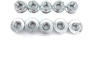 YiYuanG Replacement New Guide Bar Nuts 13mm Fits Husqvarna Jonsered Redmax Echo 503220001 531300382 530015917 Chainsaw Bar Nuts (10Pack)