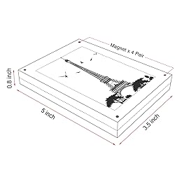 AMEITECH Acrylic Photo Frames,3.5x5'' Double Sided