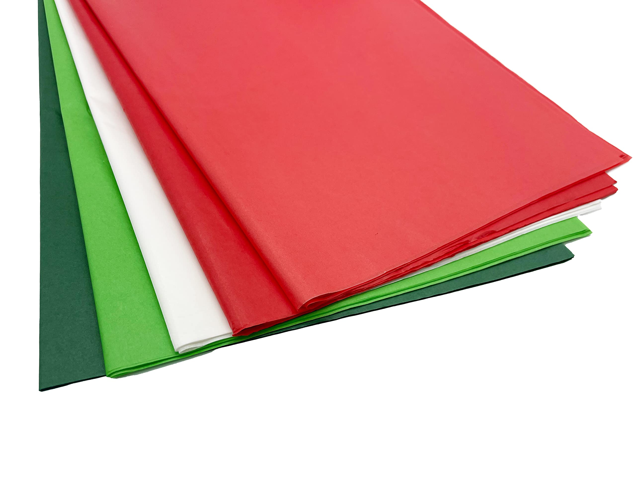Christmas Theme Tissue Paper for Gift Wrapping (5 Assorted Colors), Packaging, Floral, Birthday, Christmas, Halloween, DIY Crafts and More 15