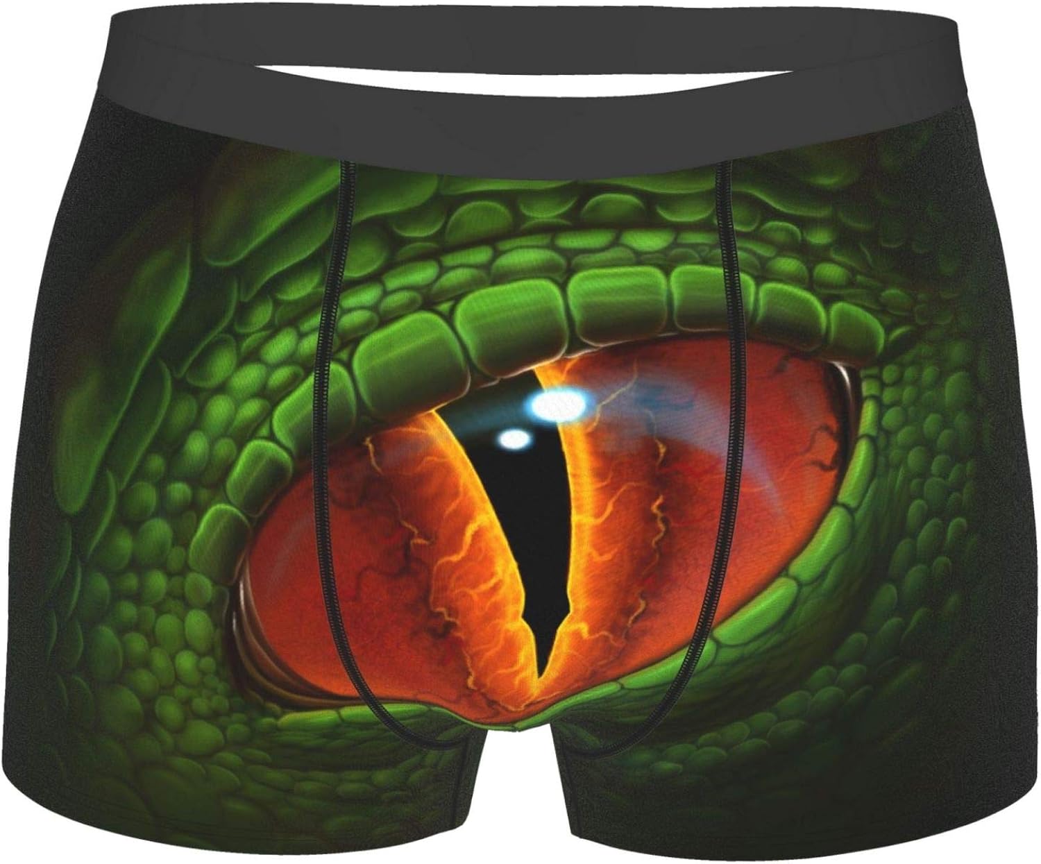 Green Dragons Eyes Mens Underwear Briefs Classic Breathable Underpants