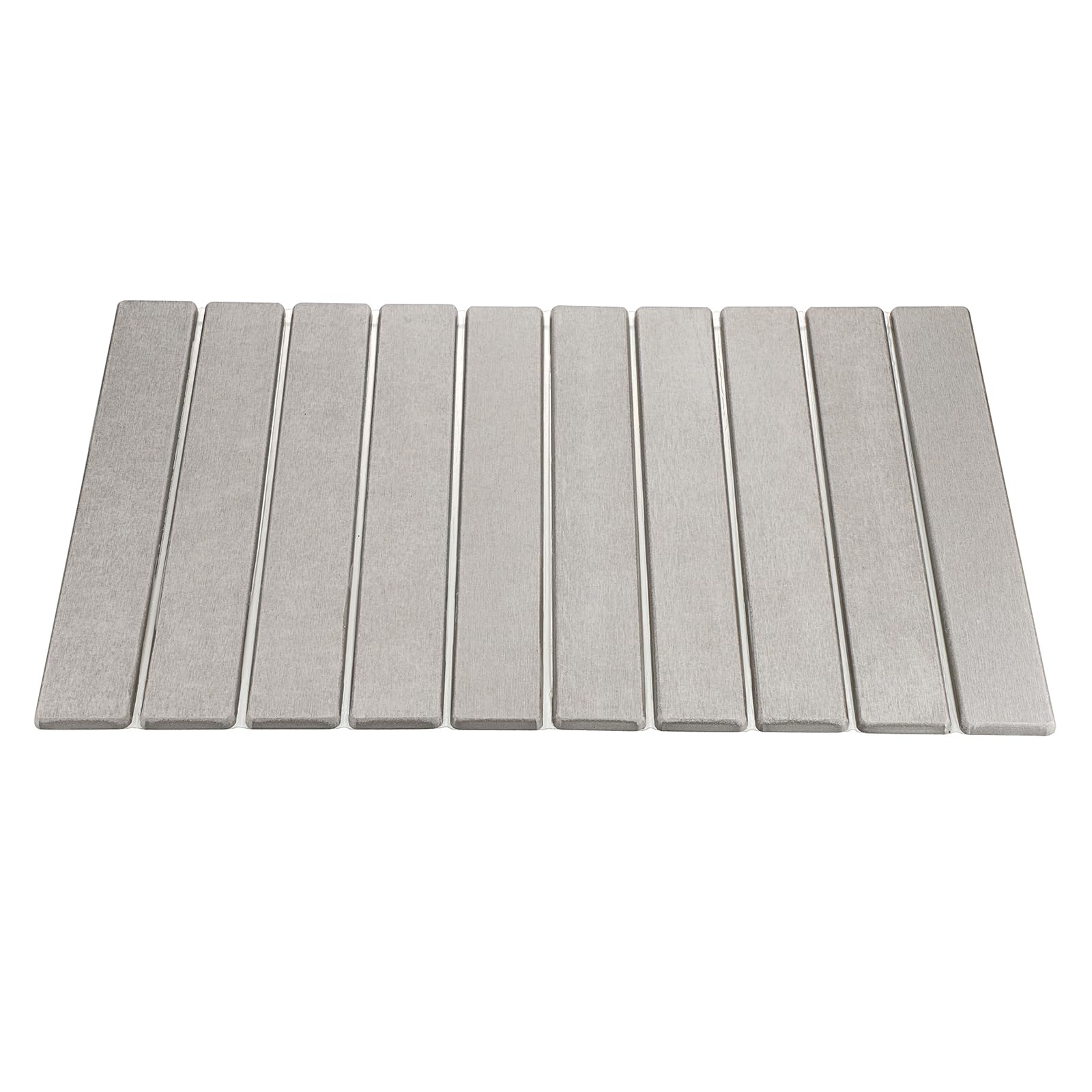 SUMTree Multi-Piece Combination Diatomite Stone Bath Mats, Non-slip washable Modern Mats for Bathroom, Kitchen, Laundry Room, 58 * 39 * 0.8cm (Gray)