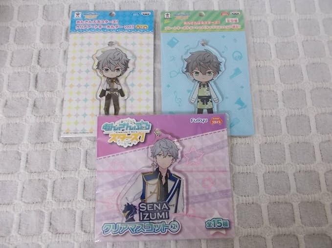 Amazon Co Jp あんさんぶるスターズ 瀬名泉 3点セット クリアアートキーホルダー プレートキーホルダー クリアマスコット アクリル キーホルダー ホビー 通販