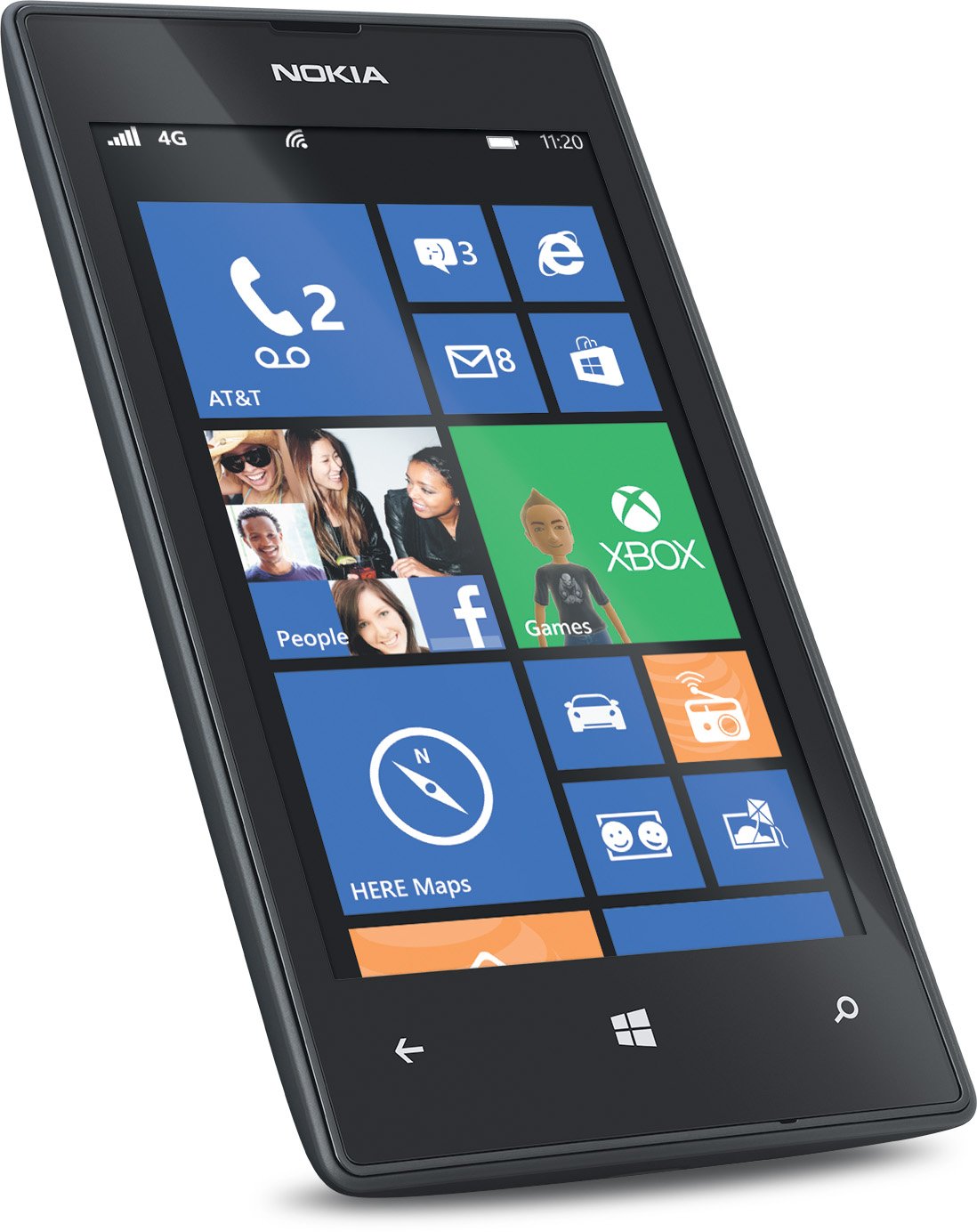Amazon.com: Nokia Lumia 520 (AT&T Go Phone) No Annual Contract  (Discontinued by Manufacturer): Cell Phones & Accessories