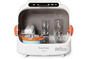 Bottle sterilizer and dryer, UV baby bottle sterilizer, baby bottle and pacifier sterilizer, 20L (Basic model)