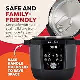 Instant Pot Plus 9-in-1 5.7L Electric Multi-Cooker Brushed Stainless view 5