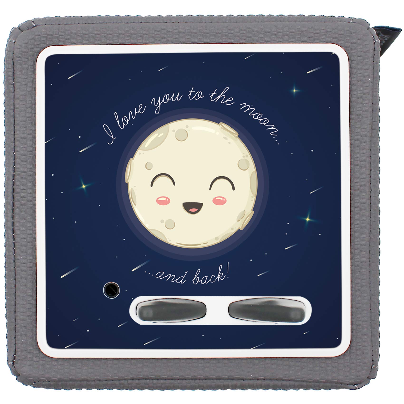 yabaduu Protective Film Cover for Toniebox Perfect Fit Self-Adhesive Child-Friendly Film Accessories for Children Toys Y031 (No. 8 to The Moon, Without Name of Choice)