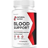 Natural Glyco Support Glycogen Supplement Premium Advanced Formula Capsules, NaturalGlyco All Natural Pills Vitamin Health & Wellness, Naturale Maximum Strength, 60 Capsules for 1 Month