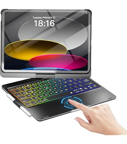 Amazon.com: YEEHi Magic Keyboard para iPad Air de 5ª/4ª generación
