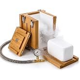 SCILOGEX Portable Dry Ice Maker &ndash; 7.0" x 3.2" x 4.3" &ndash; Includes Pressure Hose &amp; Gauge &ndash; Makes 1kg Dry Ice Block in 1 Minute &ndash; Fast Laboratory Solid CO2 Production