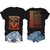Halloween Shirts for Women They Didn't Burn Witches They Burned Women Shirt V Neck Tshirt Feminist Tees for Women