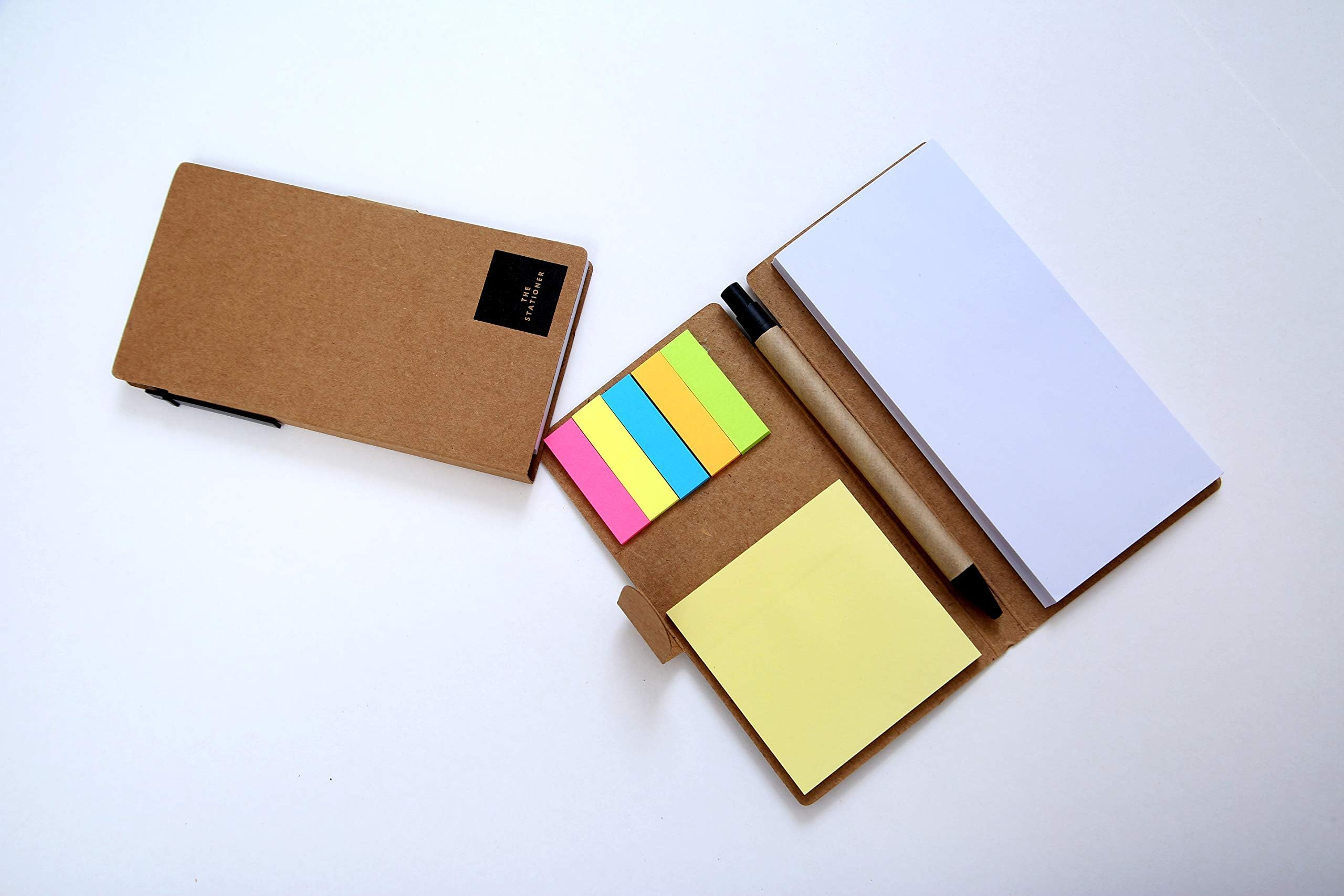 THE STATIONER Memo Note Pad with Kraft Finish
