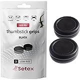 Setex Gecko Grip, Thumbstick Grip Covers, for PlayStation PS5, PS4, Xbox One, Switch Pro, Steam Deck, Anti-Slip Microstructur