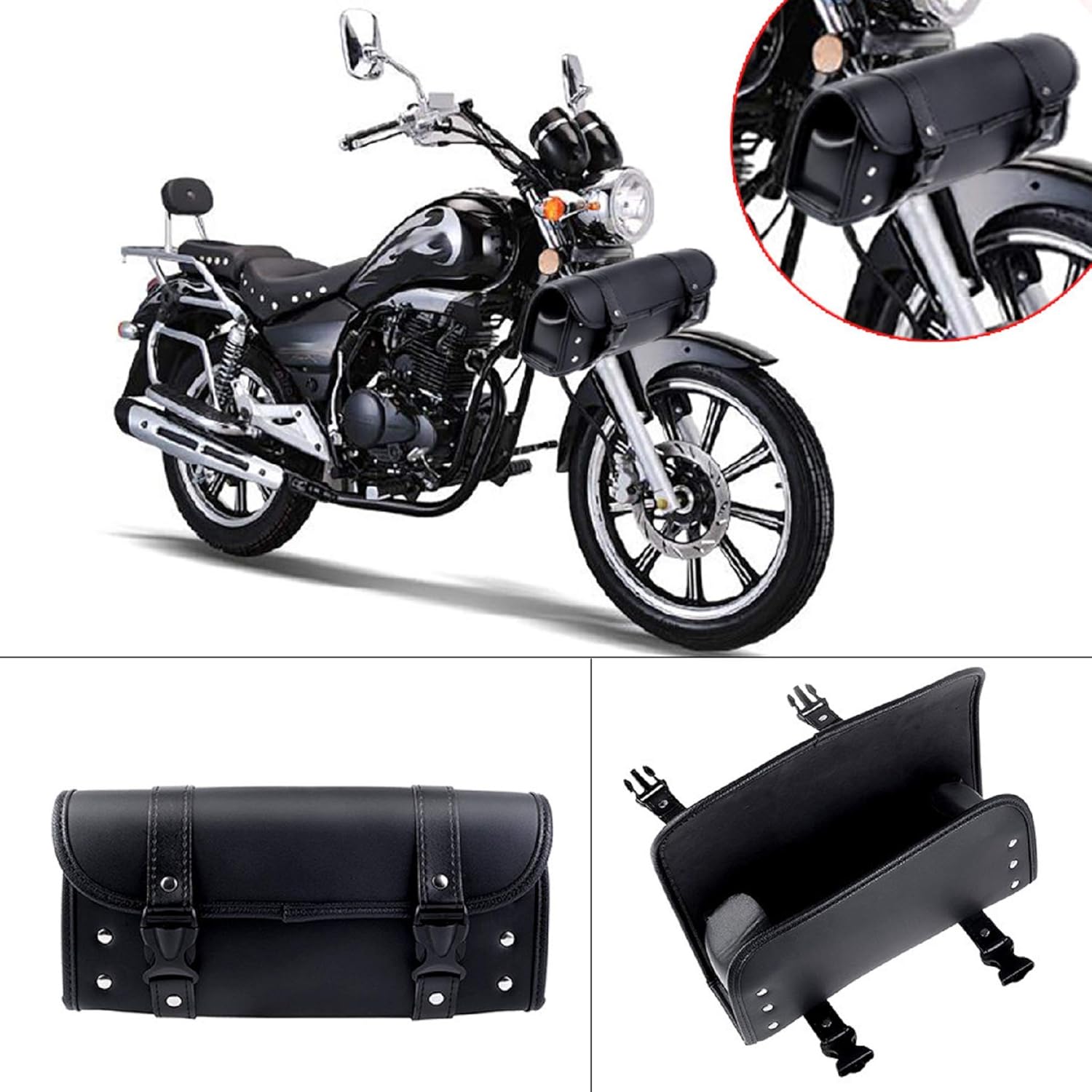 motorcycle front fork bag