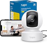 Tapo C212 Pan Tilt Indoor Camera 2K 3MP Night Vision AI Detection Ethernet WiFi