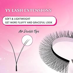 TDANCE YY Lash Extensions D Curl 0.05mm Thickness