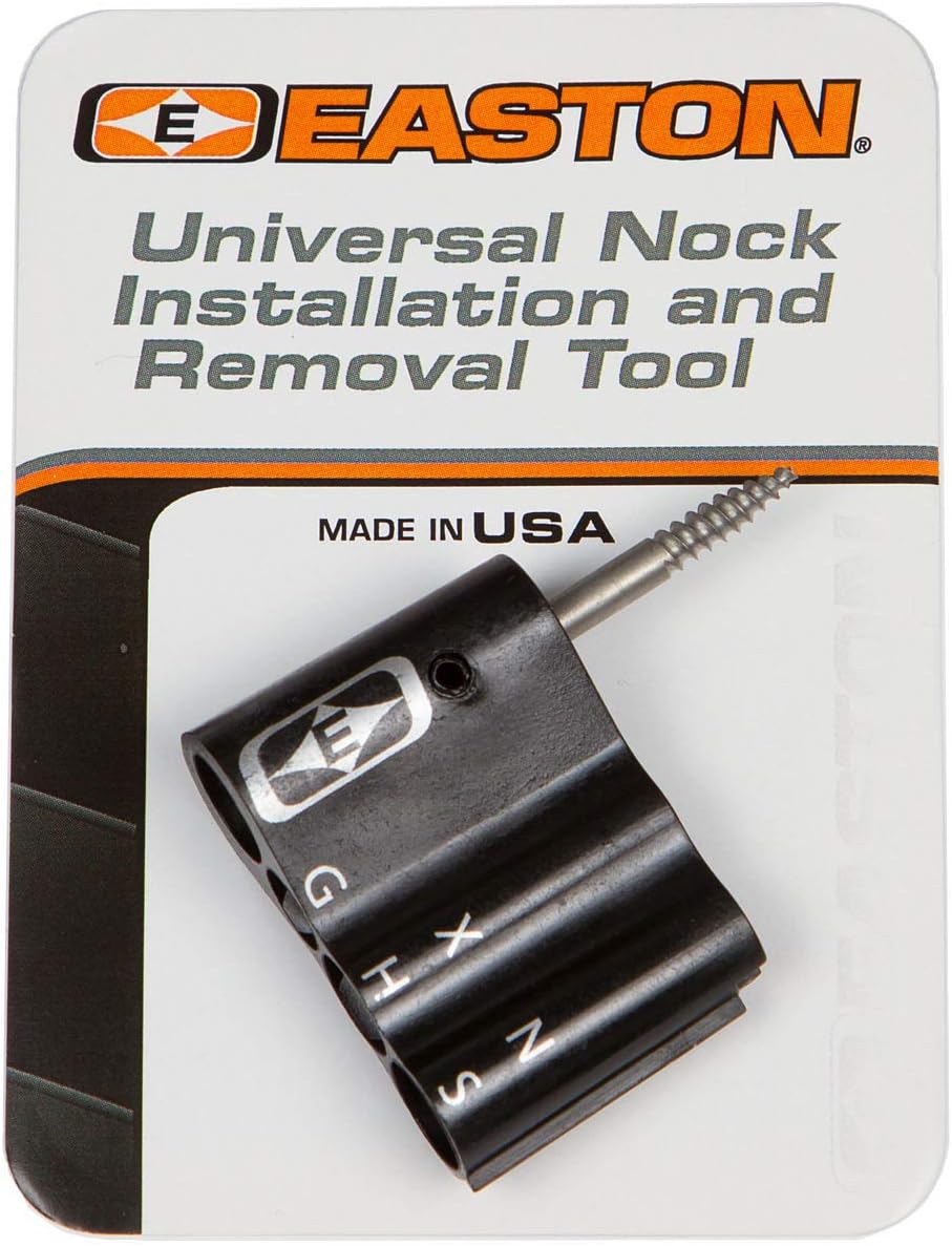 Easton Universal Nock Installation And Removal Tool Clam Pack Nock