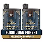 Every Man Jack Harry Potter Collectors Body Wash - Hogwarts Inspired Scents & Clean Ingredients - Defense Against the Dark Arts - Forbidden Forest Scent - 13.5 oz (Pack of 2)