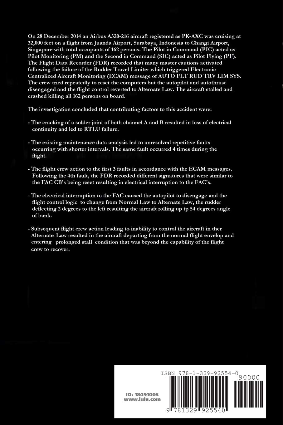 Air Crash Investigations Cracked Solder Joint The Crash Of Indonesia Airasia Flight 8501 Barreveld Dirk Amazon Com Books