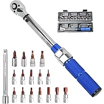 Lytool 1/4'' Torque Wrench, 2-24 Nm Drive Click Torque Wrench Set, Cycling Bicycle Maintenance Kit For Road & Mountain Bikes, With Torx Sockets, 100mm Extension Bar And Storage Box - View #10