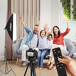 Andoer Studio Photography Light kit Softbox