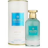 Celesto Turquoise Cologne for Men | Warm Spicy Gourmand Eau de Parfum | 100ml Long Lasting Perfume with Citron,Bergamot,Tunisian Neroli,Ambroxan | Rich Seductive Scent