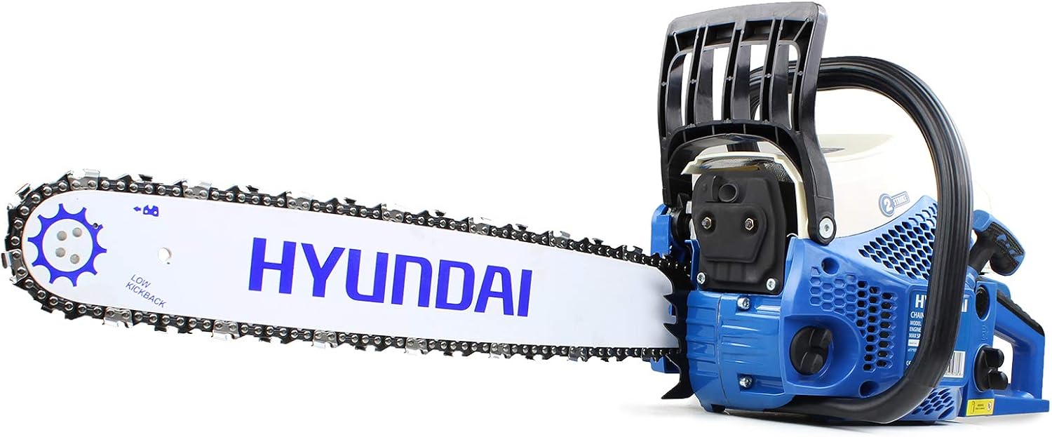 Super Saturday Hyundai HYC6220 62 Cc Petrol Chainsaw Bar With 2 Chains