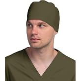 Solid Working Cap Scrub Cap for Women and Men Unisex Surgical Cap Comfortable and Stylish Scrub Hat