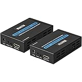 HDMI Extender, MACTIS 492ft HDMI Transmitter and Receiver Extender Over Cat5e Cat6 Ethernet Cable Support 1080P with IR Up to 150m