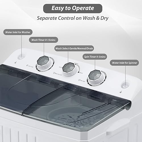 Amazon Ezy Wash Hand Washing Machine Bucket Washing Mini Washing
