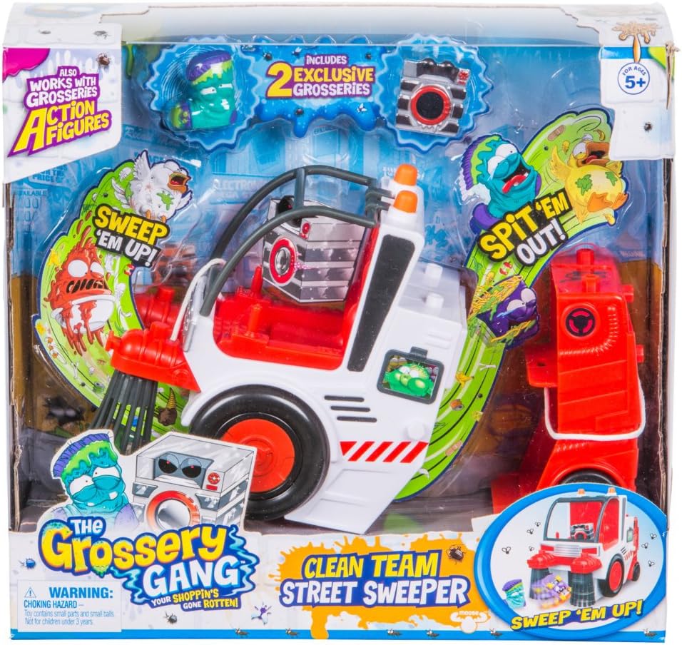 Best Grossery Gang S3 Putrid Power The Clean Team Street Sweeper Playset Collector