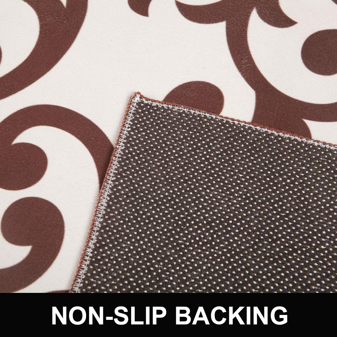 XBDUS Large Area Rugs, Vintage Distressed Rugs for Living Room Kids Bedroom Home Decor, Indoor Outdoor Floor Carpet, 4\'x6\'