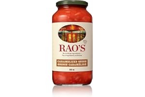 Rao's Homemade Caramelized Onion Sauce | Rich Italian Pasta Sauce | Slow-Cooked Onions & 100% Italian Tomatoes | No Added Sug