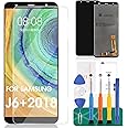 for Samsung Galaxy J6+2018 Screen Replacement SM-J610F SM-J610F LCD Screen Replacement for Samsung Galaxy J4+ 2019 LCD Display SM-J415F SM-J415G Touch Digitizer Assembly Repair Parts Kits(Black)