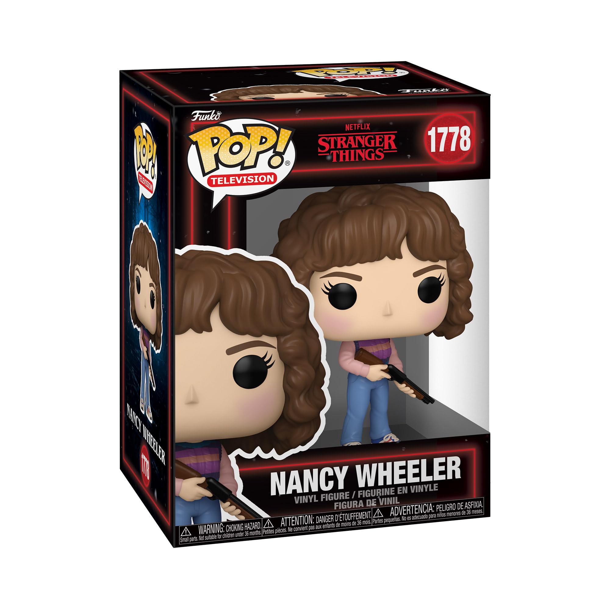 Funko POP! TV: Stranger Things Season 5- Nancy Wheeler - Collectable Vinyl Figure - Gift Idea - Official Merchandise - Toys for Kids & Adults - Fantasy Fans