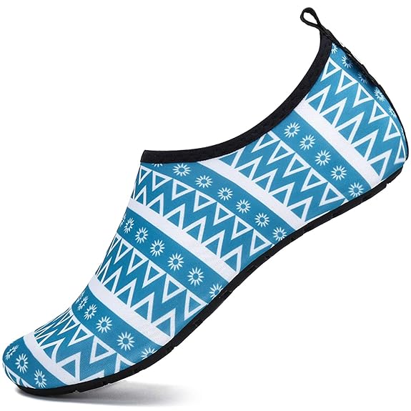 SAGUARO Badeschuhe Wasserschuhe Neoprenschuhe Damen Herren Schwimmschuhe Frauen Strandschuhe Surfschuhe Aquaschuhe Barfuß Sch