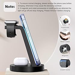 3 in 1 Charging Station for iPhone, Wireless