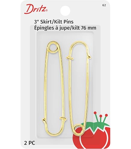 Amazon.com: Prym Kilt Pin Brass 76 mm Gold col Lacquered