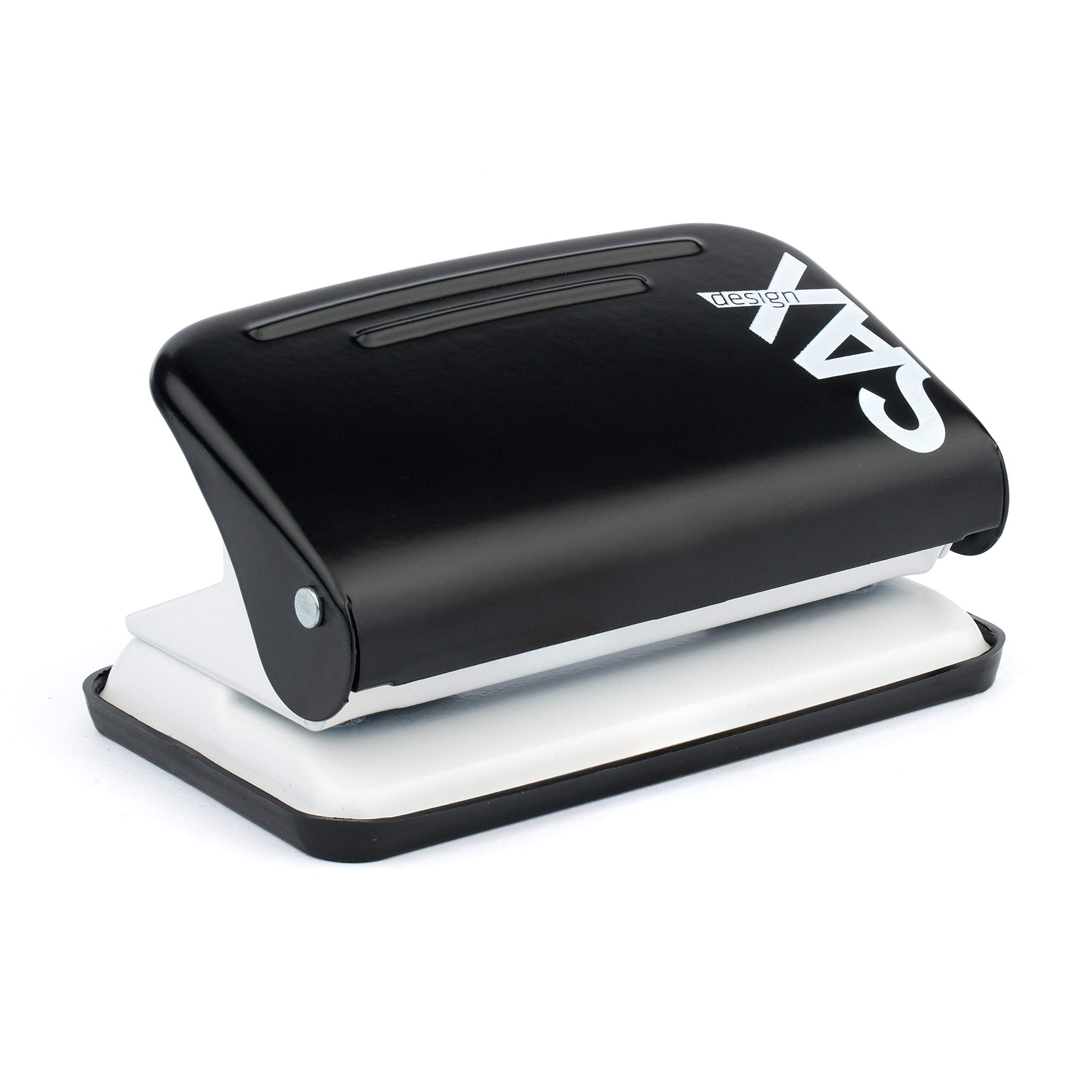 Sax 218 Hole Punch | 12 Sheets | Mini Hole Punch (Black)
