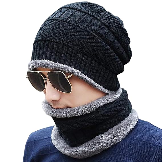 neck woolen cap