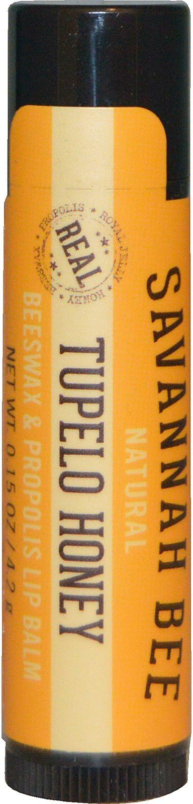 Savannah Bee Company Inc, Lip Balm, Tupelo Honey, 0.15 oz (4.2 g) - 2pc