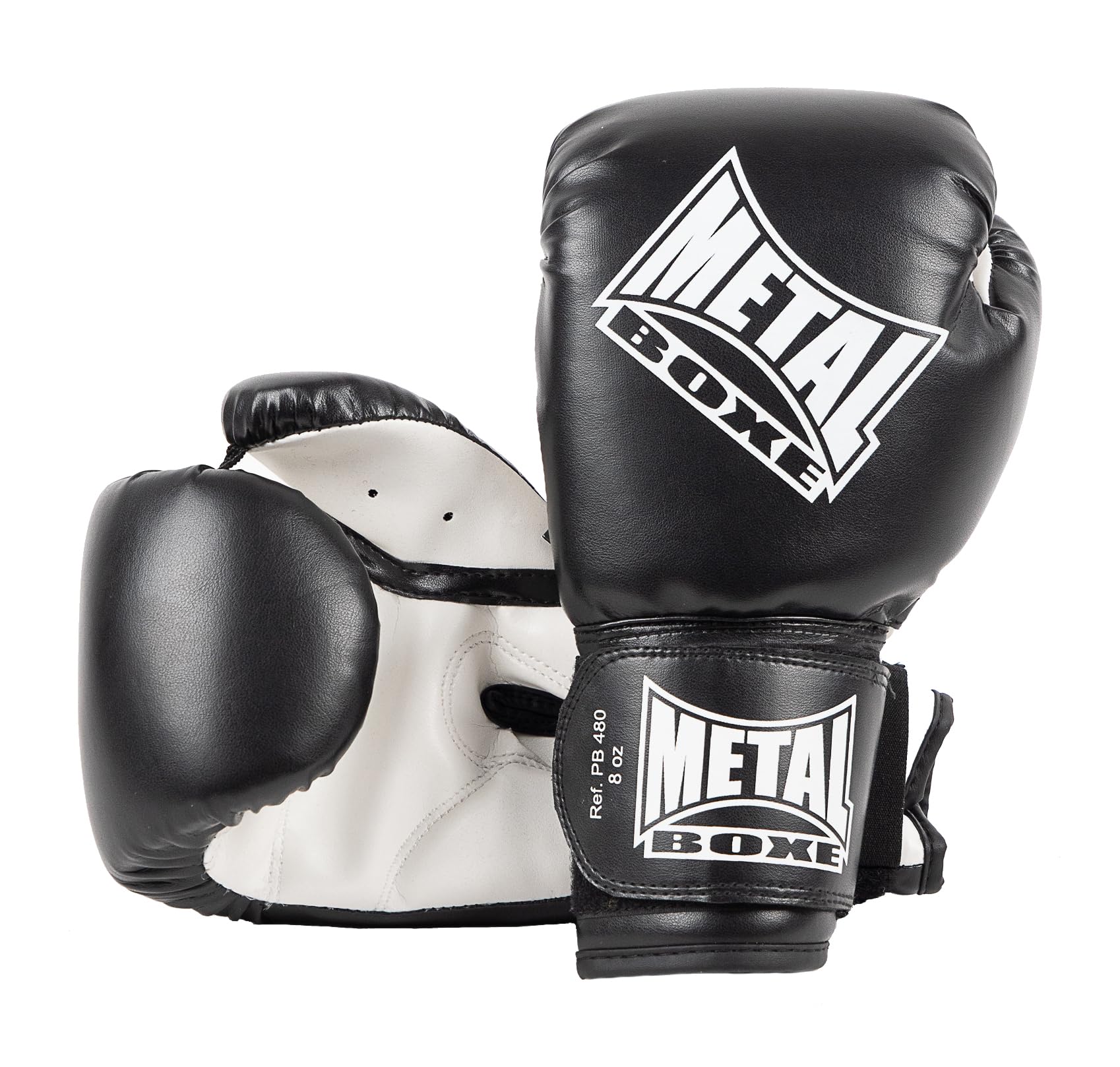 Metal Boxing - PB480 - Initiation Boxing Gloves - Black - Size: 4 oz