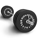 Fitvids Olympic 2" Bumper Plates Set Including