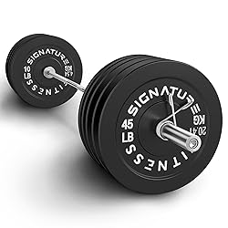 Fitvids Olympic 2" Bumper Plates Set Including