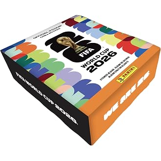 2026 Panini FIFA World Cup HARDCOVER HARD COVER Authentic ALBUM + FACTORY SEALED STICKER BOX (50 Packs, 7 Stickers per pack) - View 5