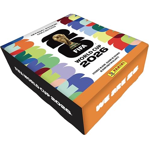 2026 Panini FIFA World Cup HARDCOVER HARD COVER Authentic ALBUM + FACTORY SEALED STICKER BOX (50 Packs, 7 Stickers per pack) - View 6