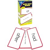 Carson Dellosa 102 Basic Sight Words Flash Cards Kindergarten, Flashcards for Kids Ages 6 and Up, Phonics and Vocabulary Kindergarten Learning Activities