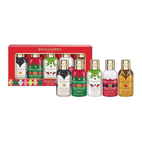 Baylis & Harding Festive Edition Luxury Assorted Bathing Gift Set (Pack of 1) - Vegan Friendly